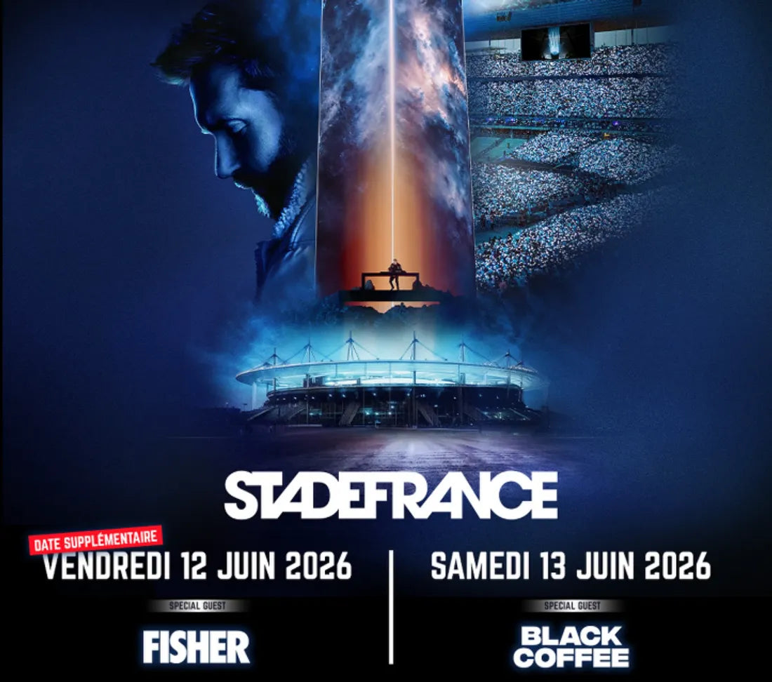 Billet David Guetta Stade De France Carré Or - 13 Juin